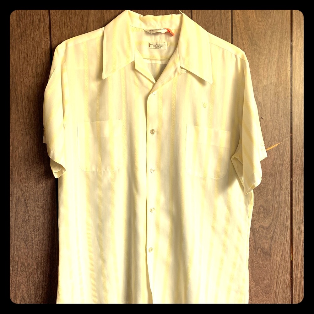 Vintage Mr. California s/s wide collar shirt